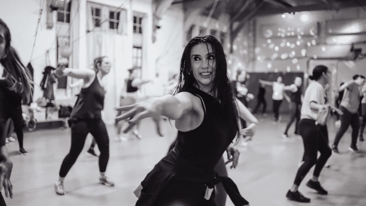 Ángela Alfaro en su estudio