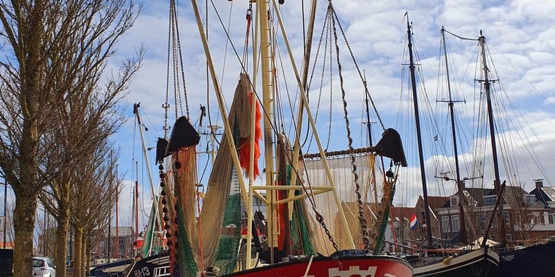 Barcos históricos recorren las provincias holandesas durante más de un mes