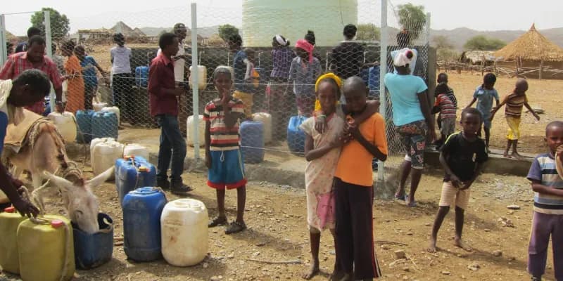 Niños de Eritrea - Foto de ICRC