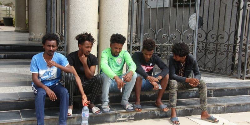 Jóvenes eritreos