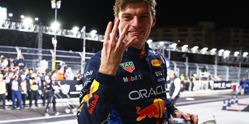 Max Verstappen conquista su cuarto título mundial en Las Vegas