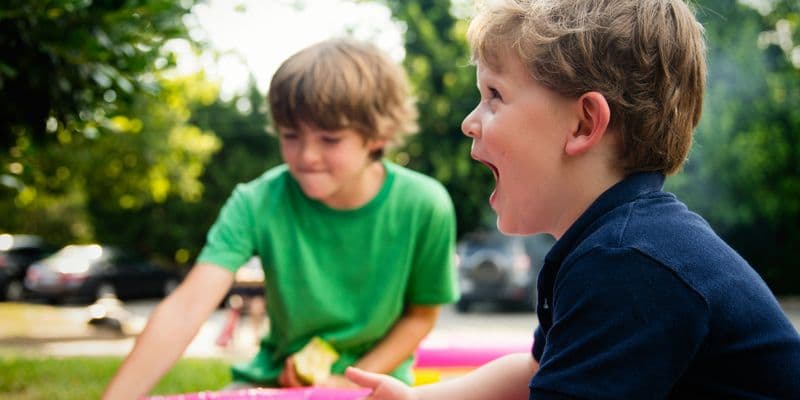 Niños felices