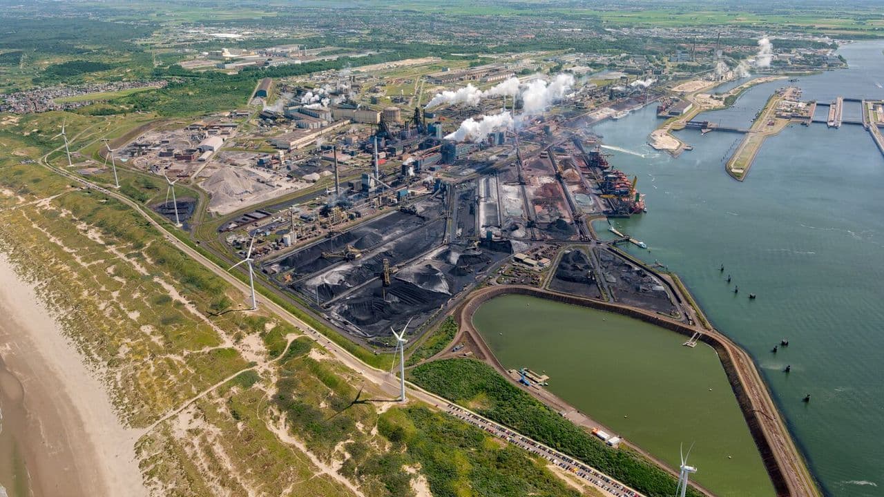Tata Steel en Ijmuiden