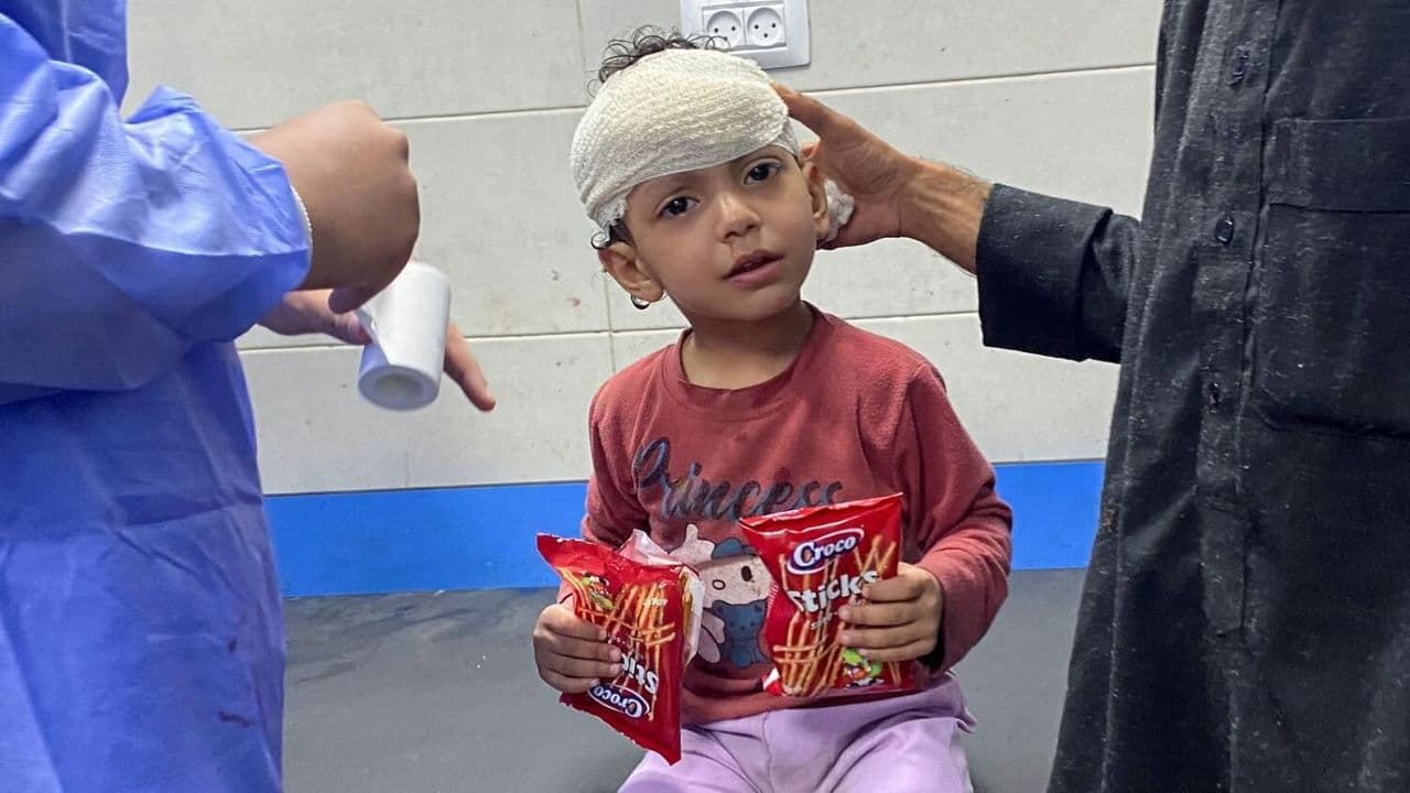 Niño palestino