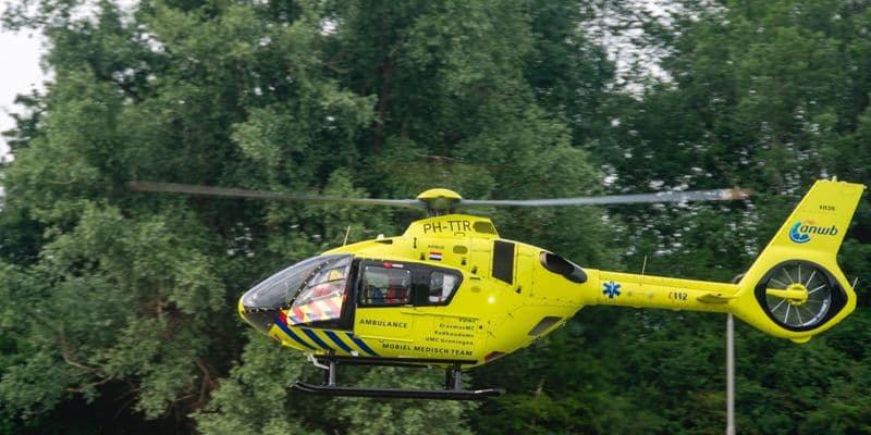 Helicóptero ambulancia 