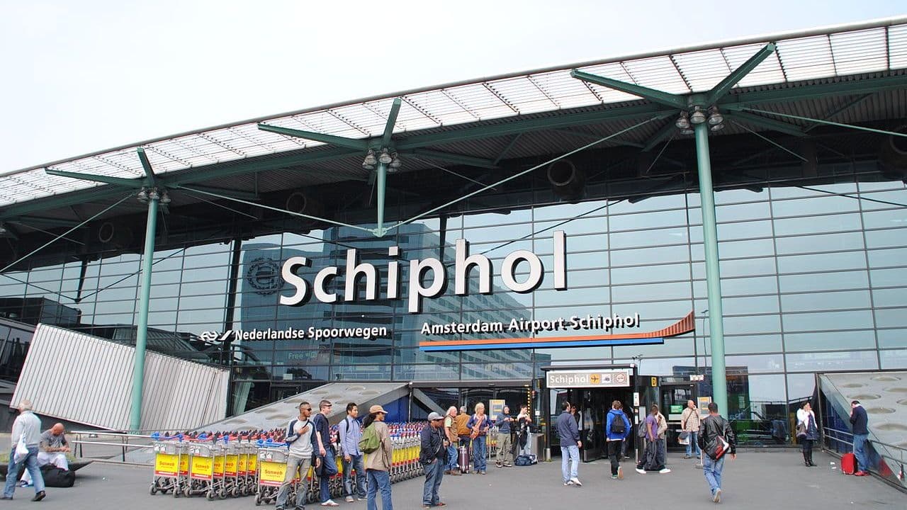 Aeropuerto de Schiphol en Ámsterdam