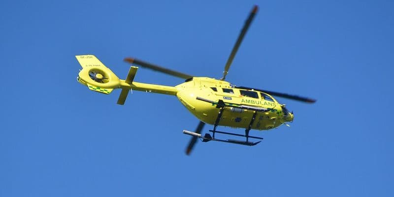 Ambulancia helicóptero