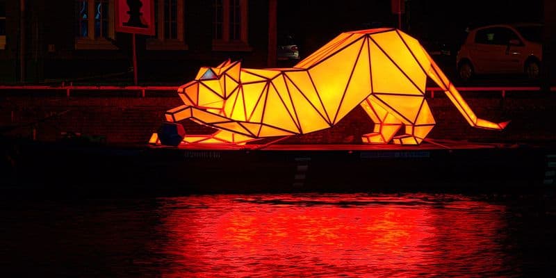 Ámsterdam light festival - Foto de Joop Reuvecamp en Flickr