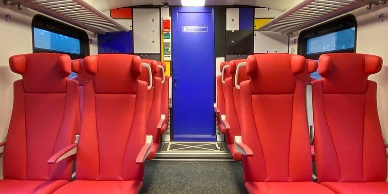 Asientos de tren NS 1ª clase