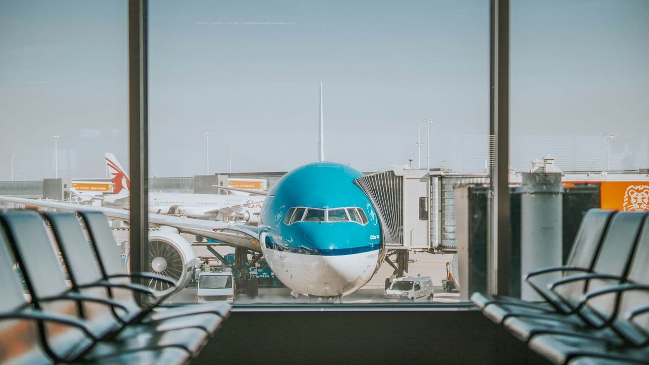 Avión de KLM