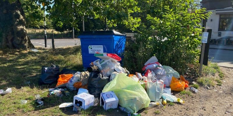 Basura en la calle