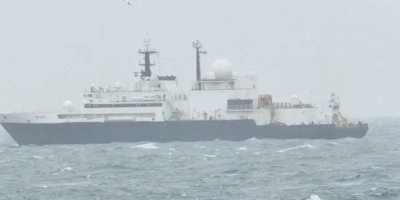 Países Bajos escolta a buque espía ruso fuera del Mar del Norte