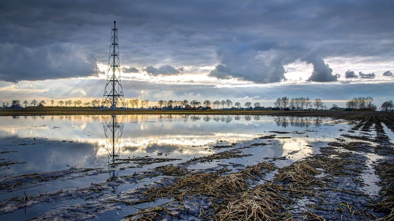 Campo de gas en Groningen