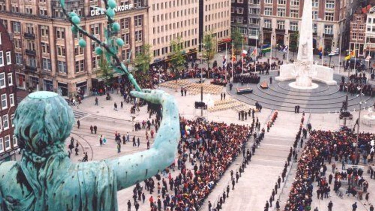 Ceremonia Dodenherdenking en Ámsterdam