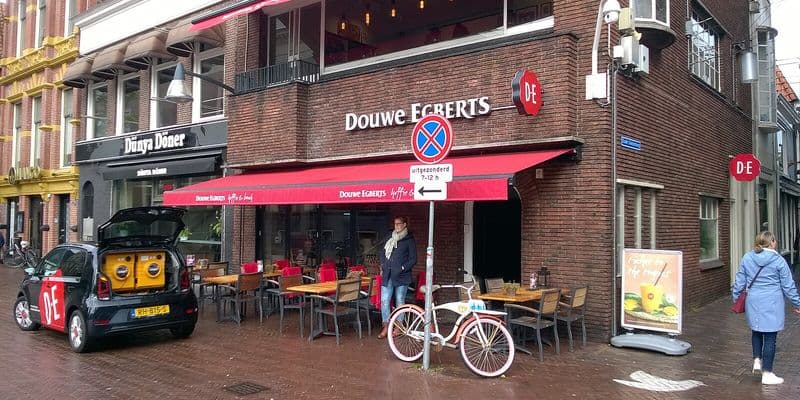 Douwe Egberts cafetería