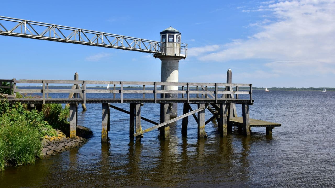 Embarcadero en Lauwersmeer