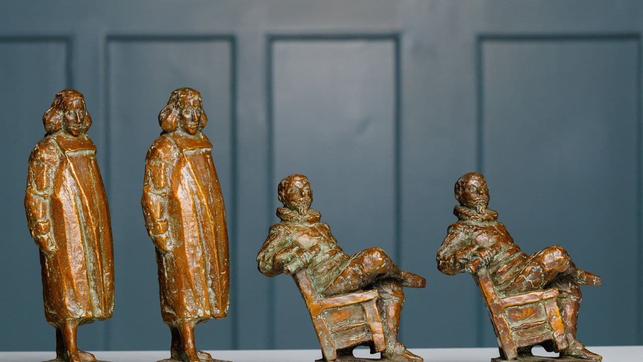Estatuas de los premios Spinoza y Stevin 2026