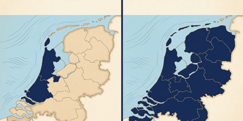 Holanda vs Países Bajos