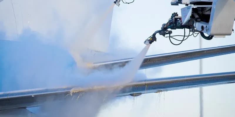 Schiphol intenta volver a la normalidad gracias al envío de líquido deshielo