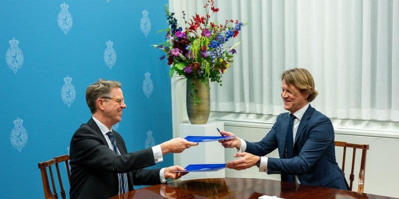 Kim Putter en la ronda del gabinete de formación