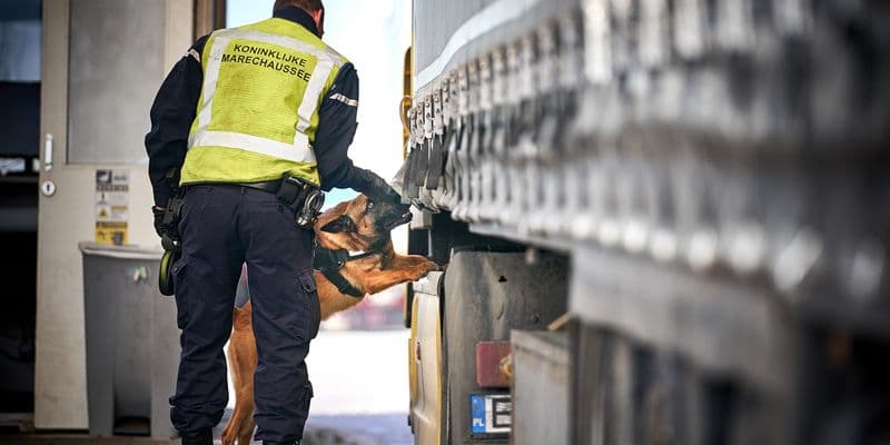 17 personas ocultas en un camión frigorífico en Hoek van Holland