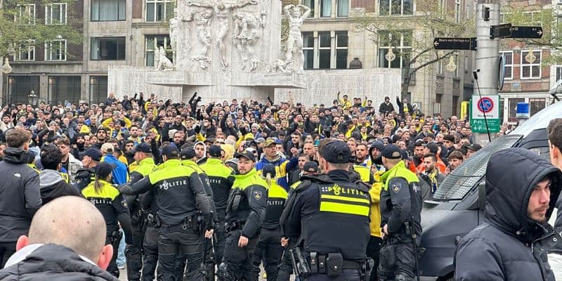 Violentos ataques entre Israelíes - Propalestinos en Ámsterdam