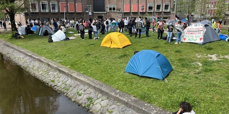 Debate de emergencia en Ámsterdam sobre la respuesta policial a las protestas pro-palestinas