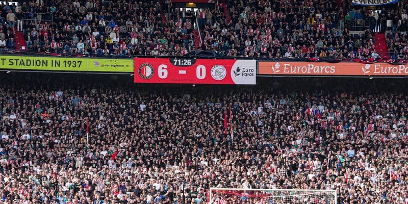 El Feyenoord destroza al Ajax con un histórico 6-0