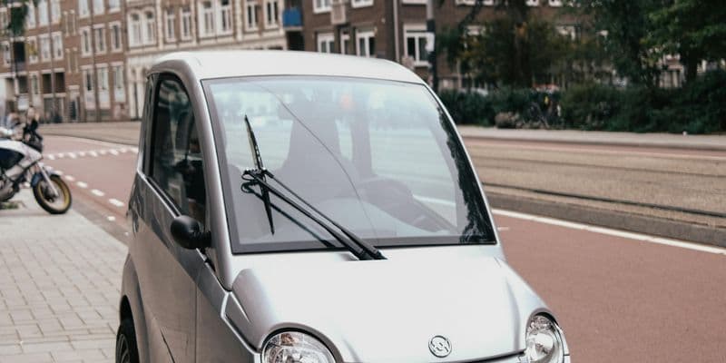 Microcoche en Ámsterdam