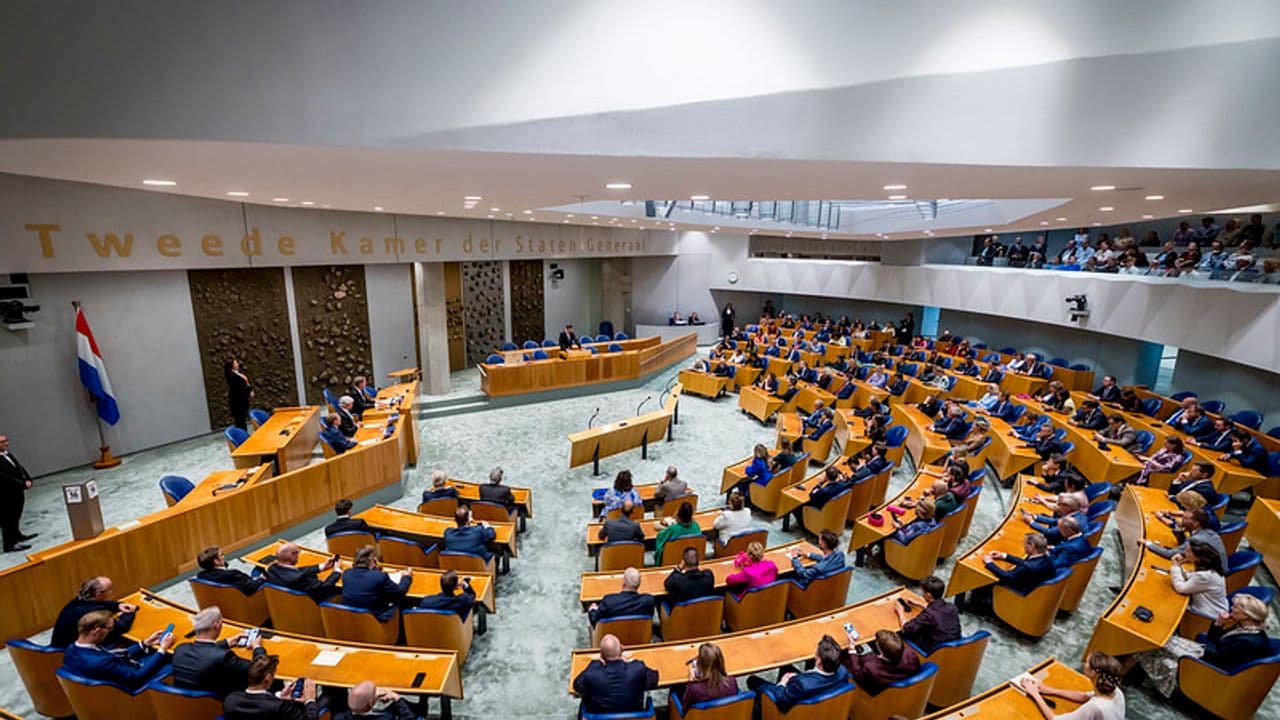 Ministros en la Tweede Kamer