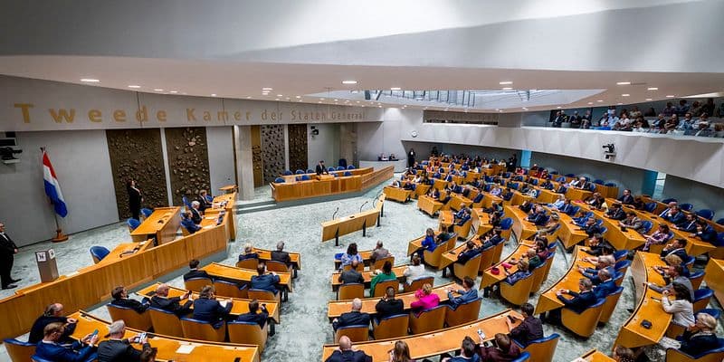 Ministros en la Tweede Kamer