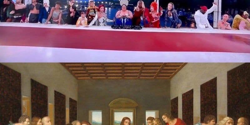 Representación de la última cena causa indignación en los Juegos Olímpicos