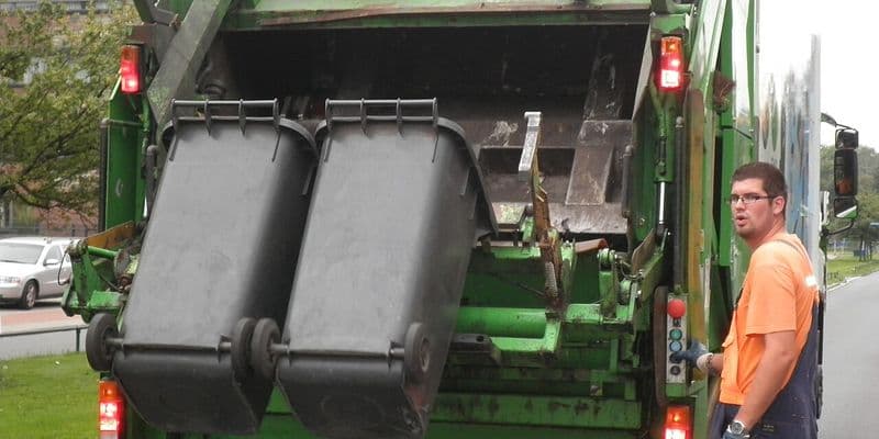 Camión de basura holandés