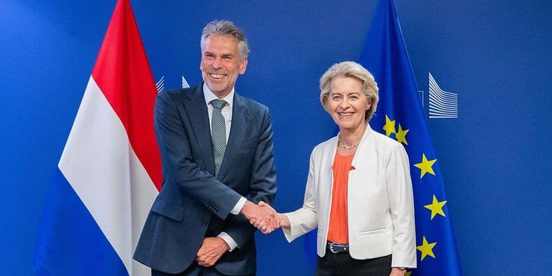 Dick Schoof y Ursula von der Leyen