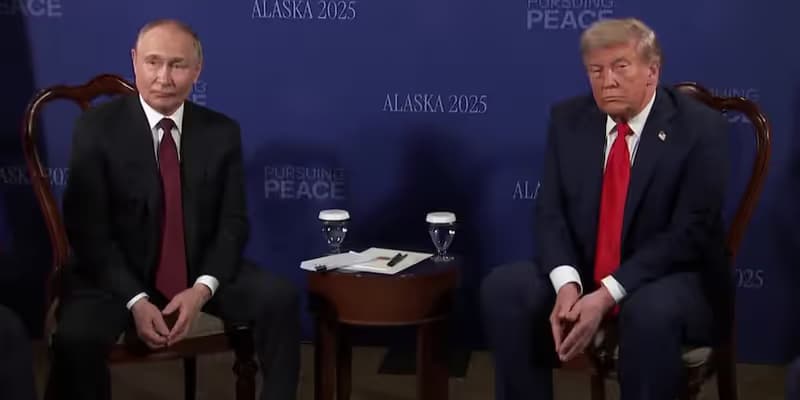 Donald Trump & Vladimir Putin en Alaska