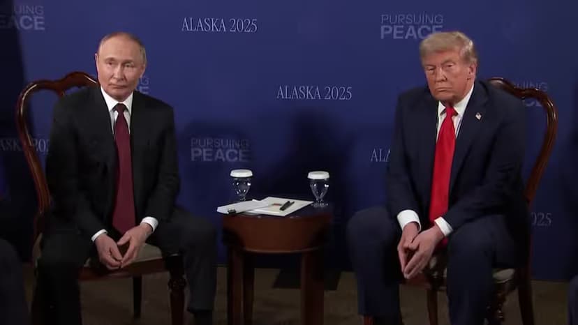 Donald Trump & Vladimir Putin en Alaska