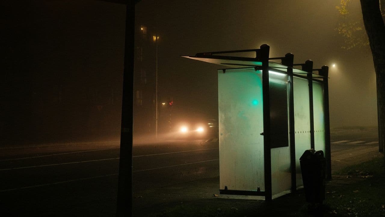 Parada de autobús en Hekelingseweg, Spijkenisse, Países Bajos