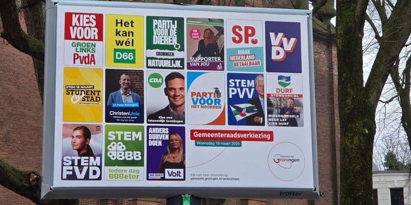 Partidos políticos en panel electoral