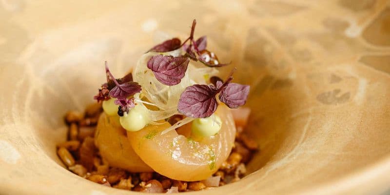 Plato del resturante Haricot en Maastricht