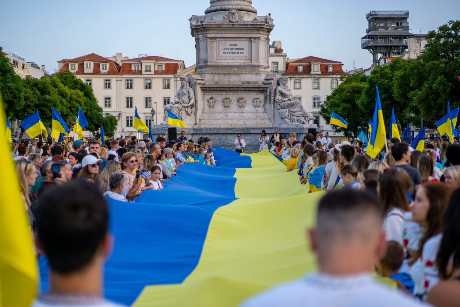 Manifestación por Ucrania