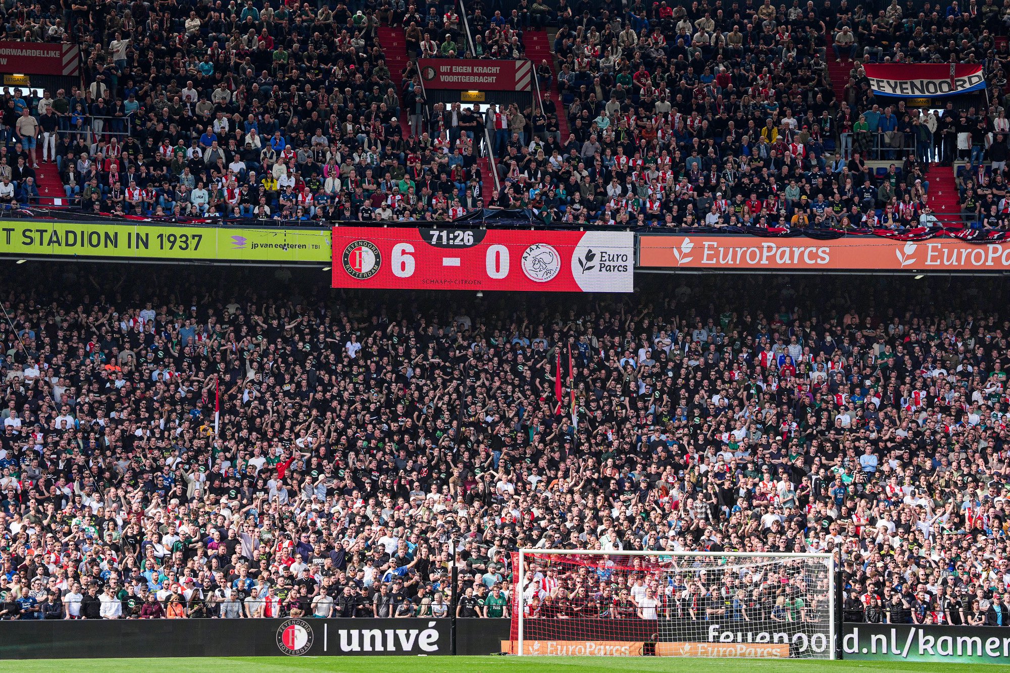 Marcador Feyenoord vs Ajax