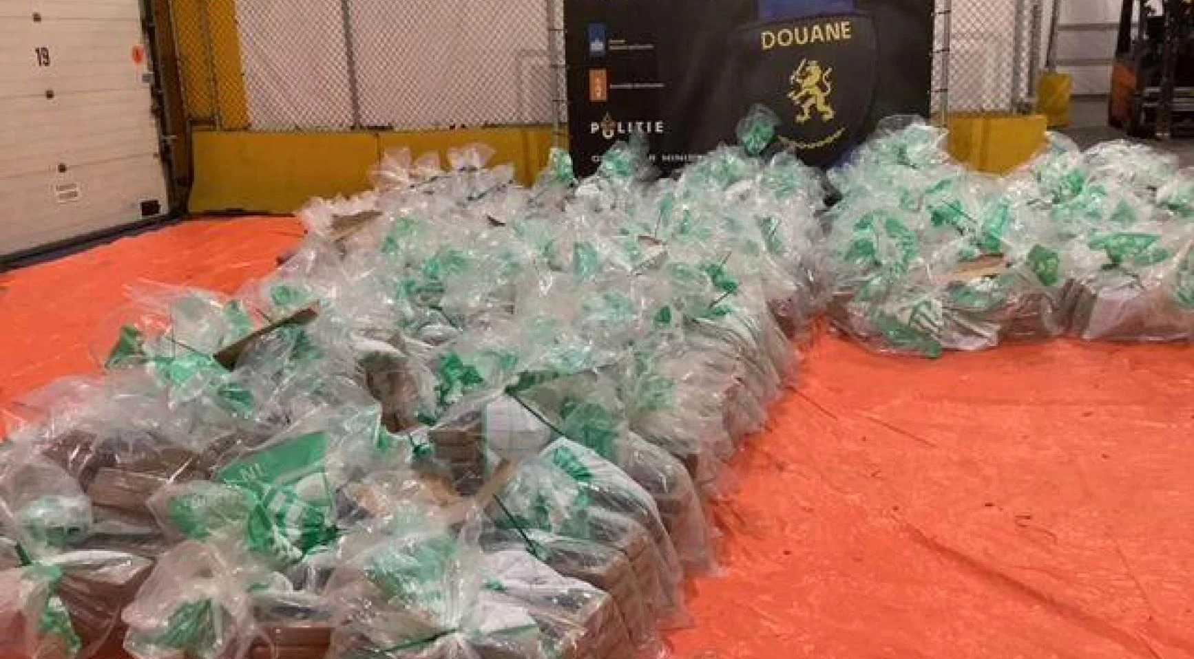 Cocaína incautada en plátanos ecuatorianos en Vlissingen