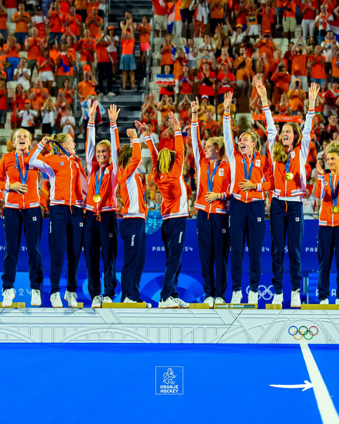 Holanda gana el oro olímpico en hockey femenino