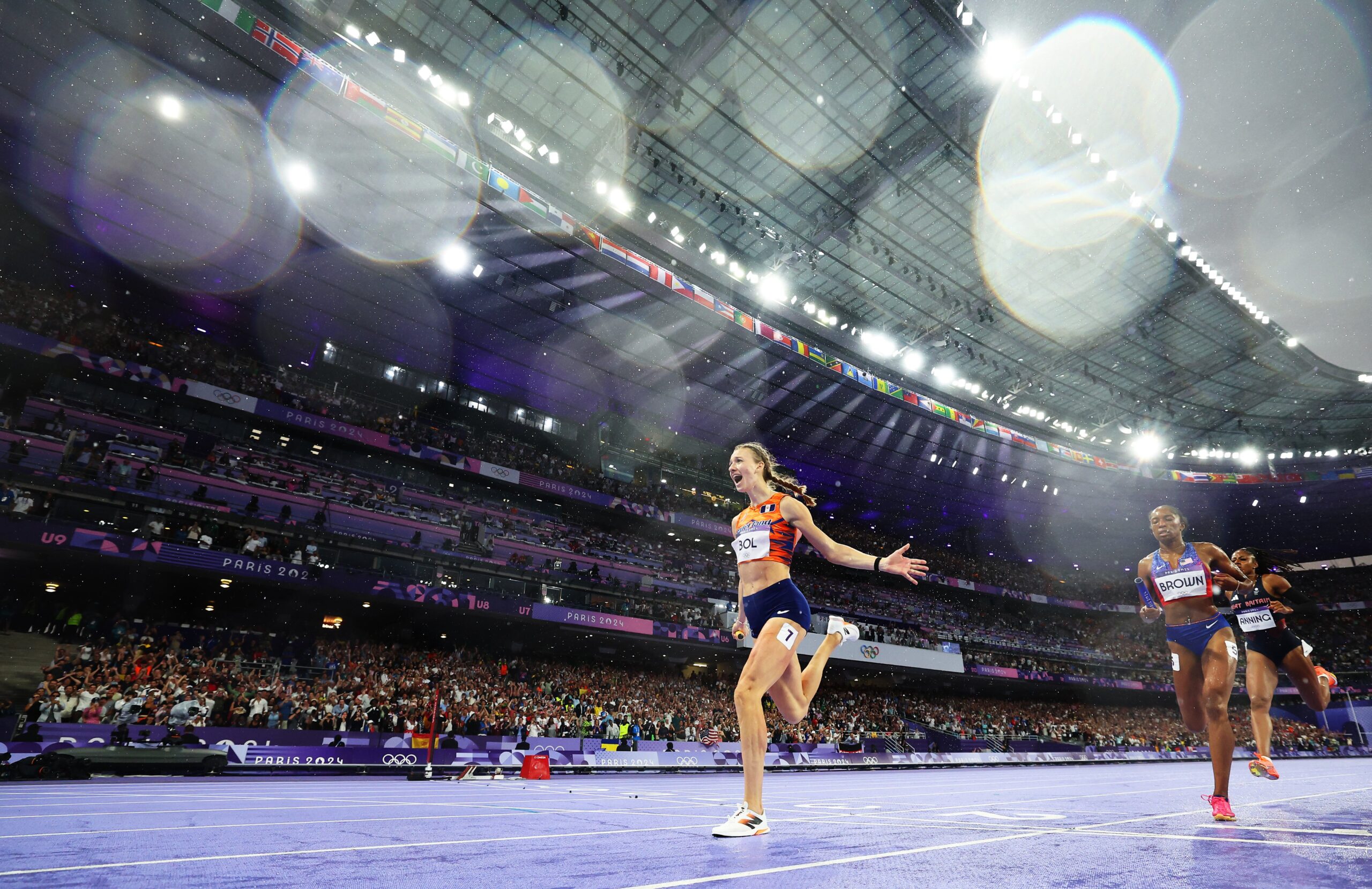 Oro para Holanda en relevos mixtos 4×400: Femke Bol brilla en París