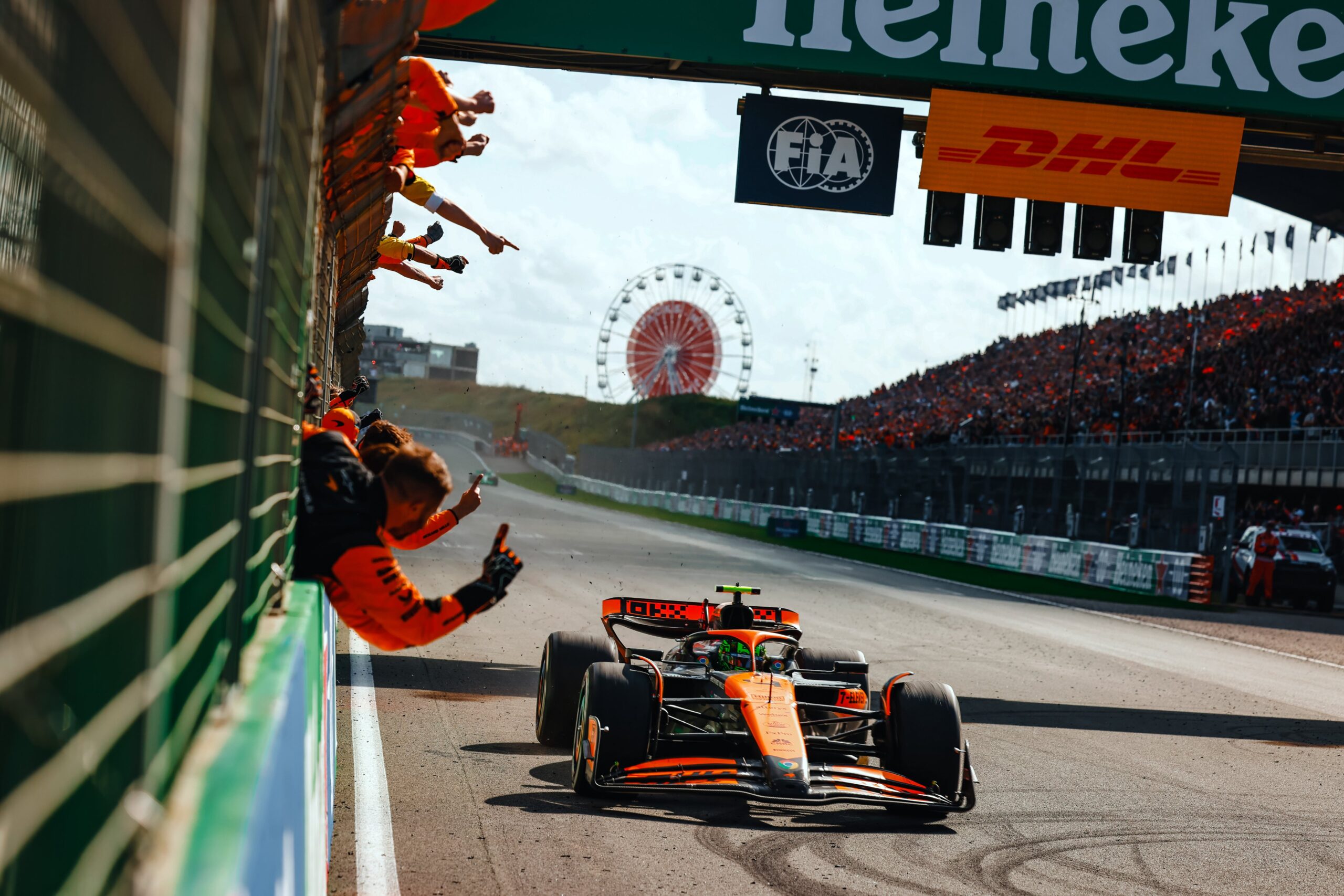 Norris gana el Gran Premio de Holanda en Zandvoort