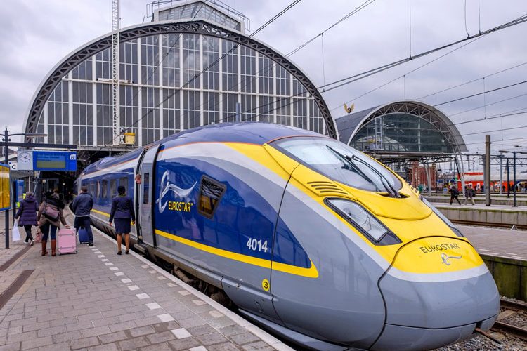 Amsterdam Centraal reanudará trenes a Londres y París en 2025