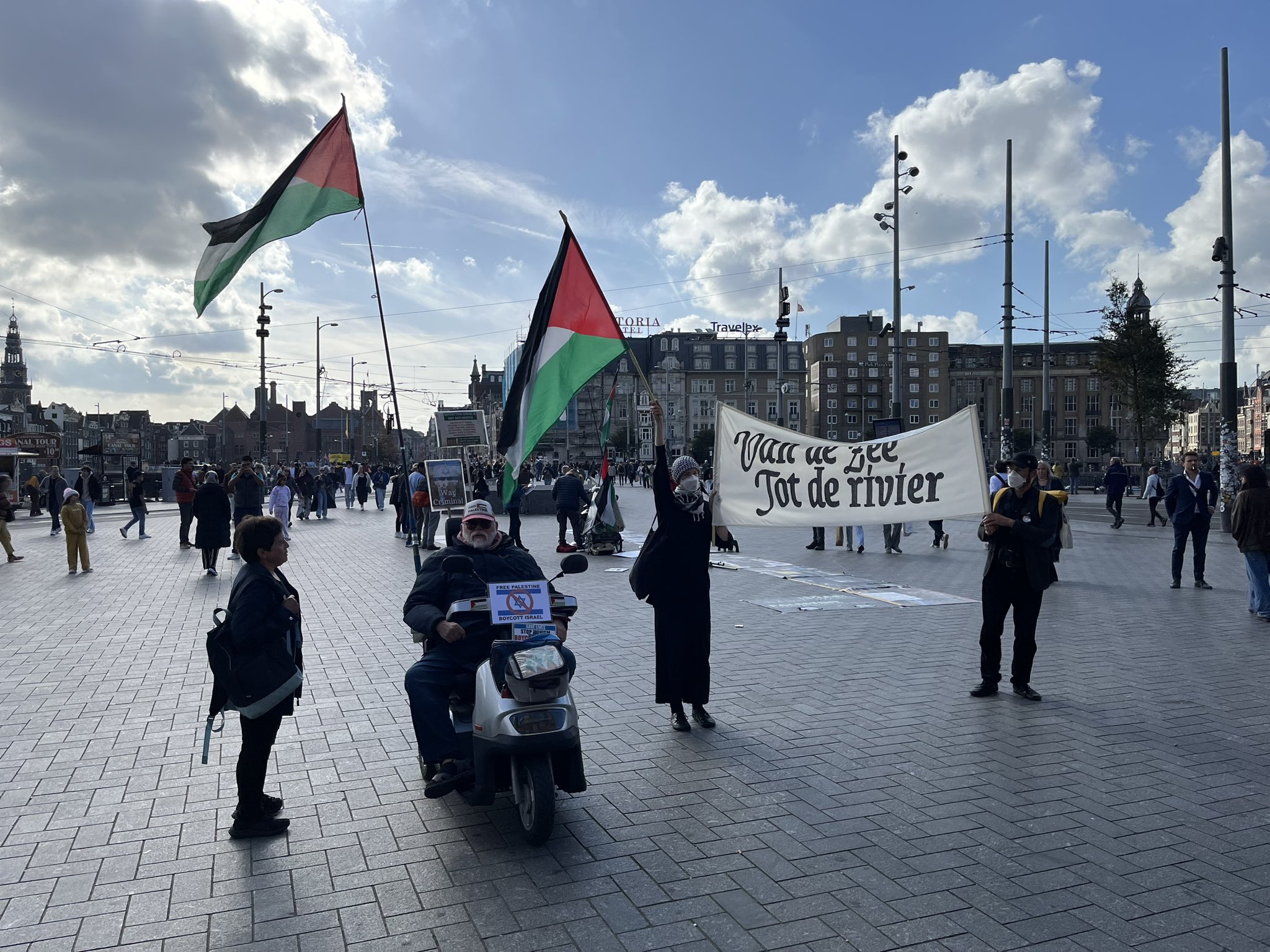 Wilders arremete contra Halsema y manifestantes pro-Palestina