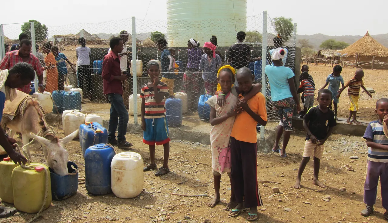 Niños de Eritrea - Foto de ICRC