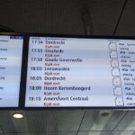 Interrupciones en trenes Ámsterdam y Schiphol del 10 al 13 de enero