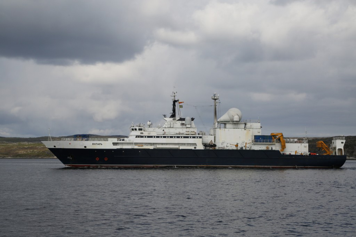 Aumento en la vigilancia de barcos rusos en el Mar del Norte